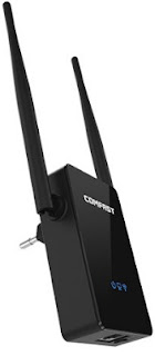 https://blogladanguangku.blogspot.com - Comfast CF-WR302S WiFi Router 300M Repeater/Extender 