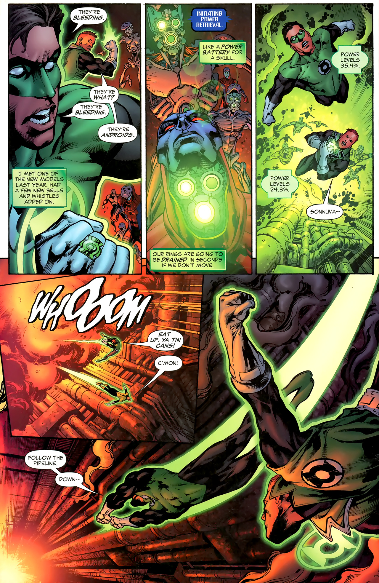 Read online Green Lantern (2005) comic -  Issue #11 - 18