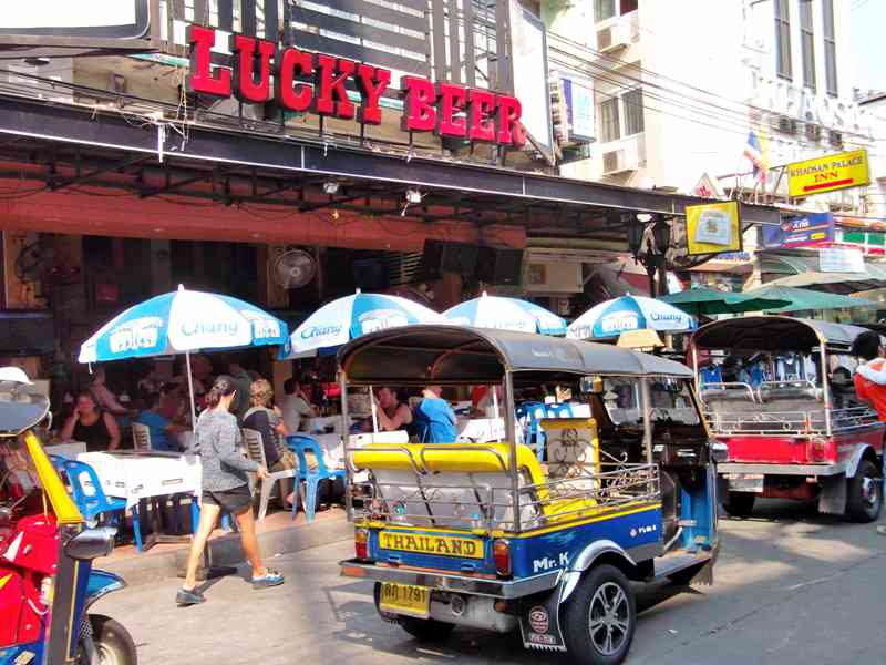 wandering... can't go home Thailand Khao San road