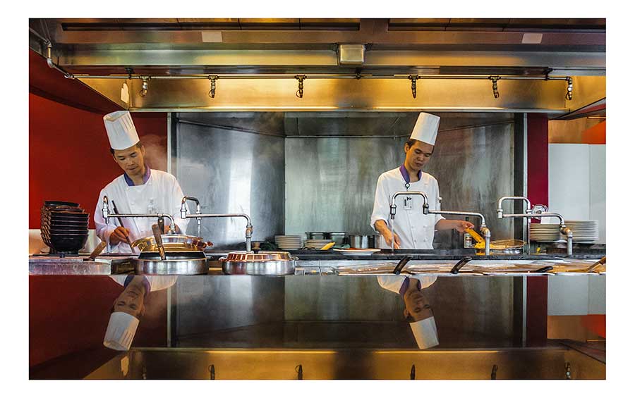 seldom seen Dinner at the Noodle Bar