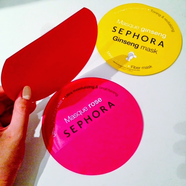 Coquillette Coquette J'ai testé les Masques en tissu de Sephora