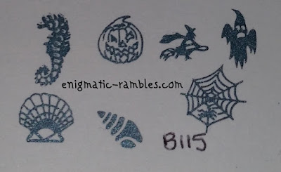 Stamping-Plate-B115-Halloween-and-Sea-Themed