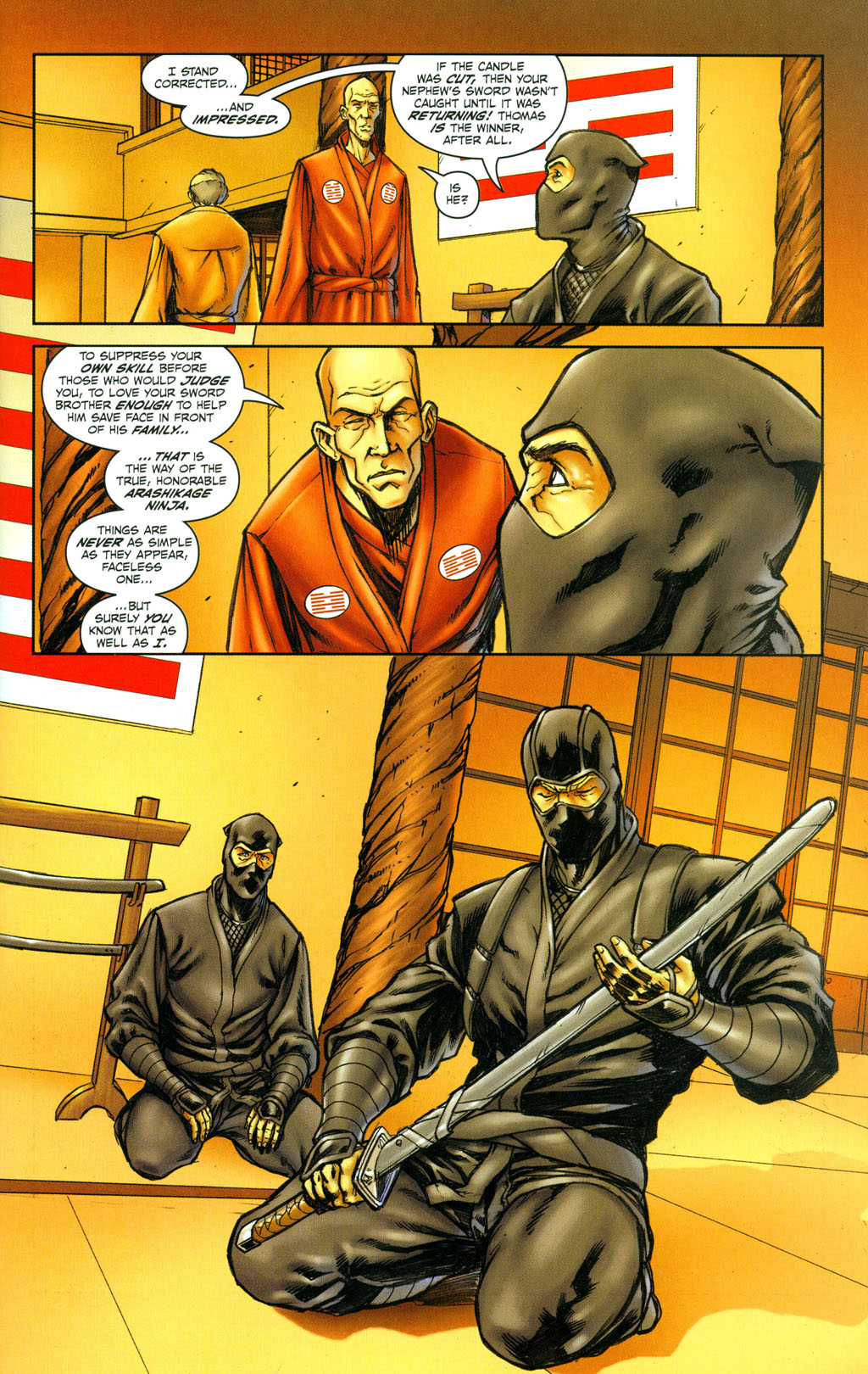 Read online Snake Eyes: Declassified comic -  Issue #4 - 5