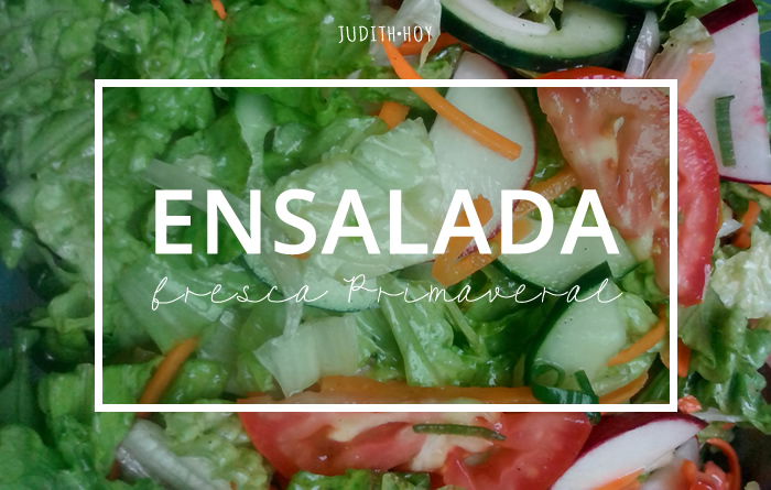 ensalada fresca primaveral