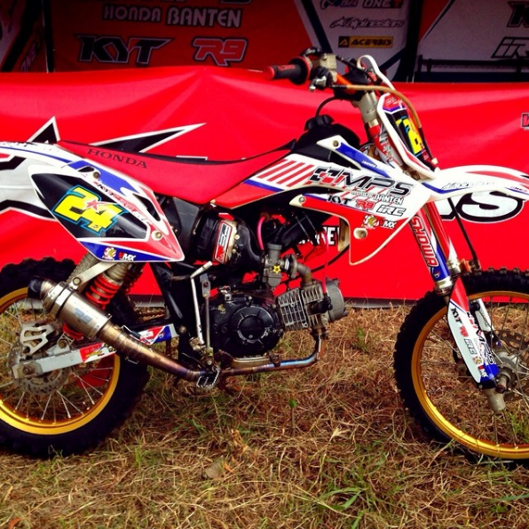 Honda Blade 110cc Modif Trail Grasstrack Trabas Adventur Modifikasi
