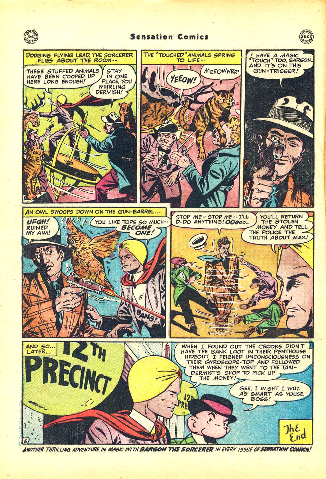 Read online Sensation (Mystery) Comics comic -  Issue #81 - 28
