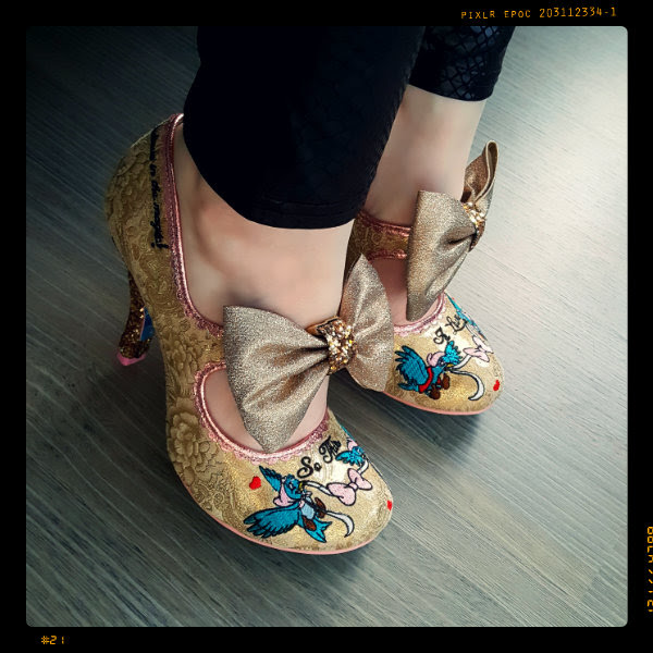 wearing irregular choice so this is love wearing irregular choice so this is love