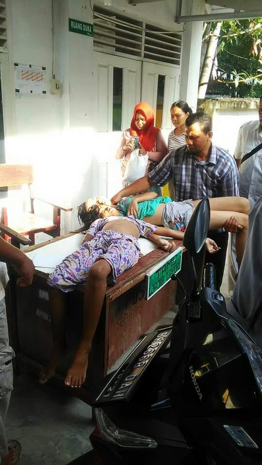 Dua orang siswi SMP Kota Tanjungbalai yang meninggal dunia karena tenggelam di Sungai Selat Lancang, Tanjungbalai, Dua orang siswi SMP Kota Tanjungbalai yang meninggal dunia karena tenggelam di Sungai Selat Lancang, Tanjungbalai,