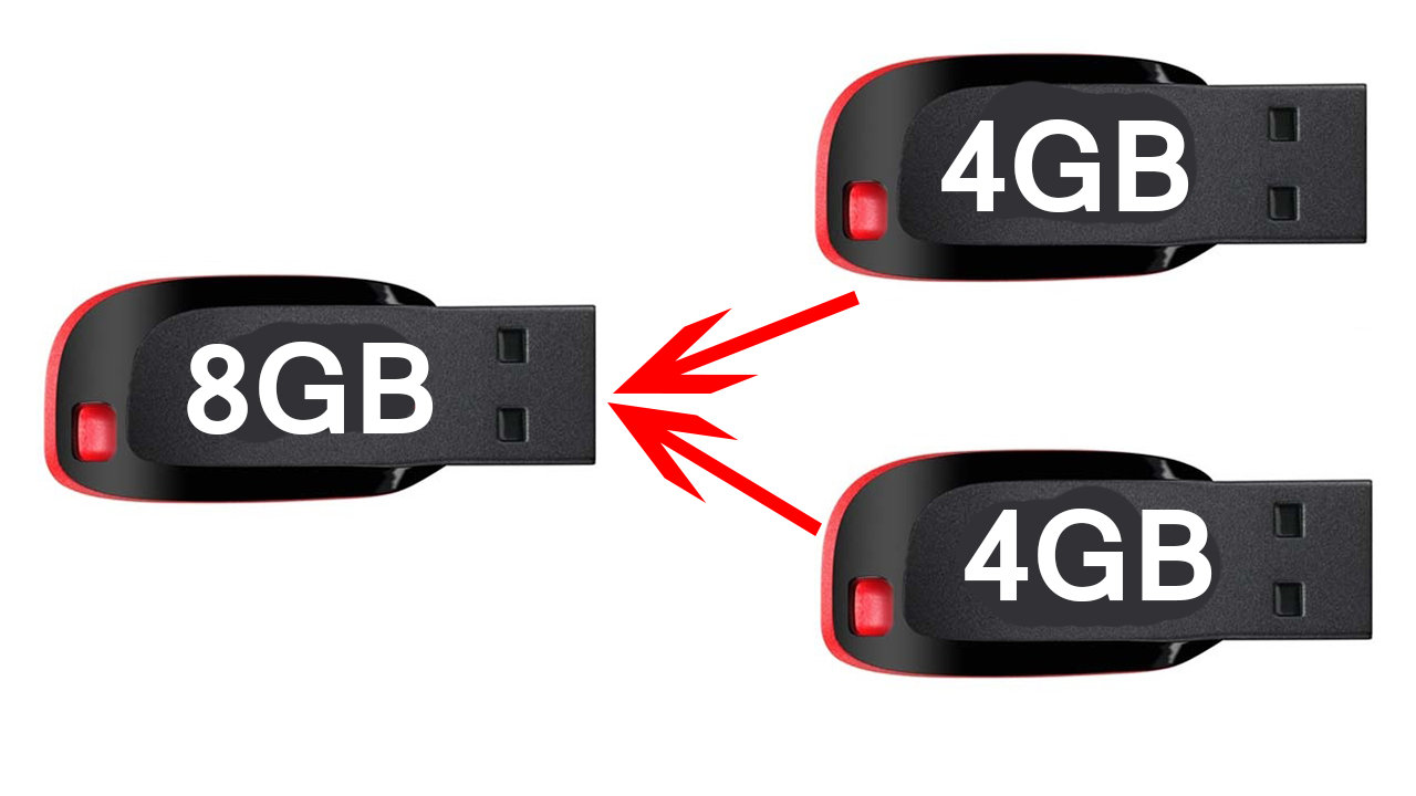How to merge two pendrives TechTubeTN