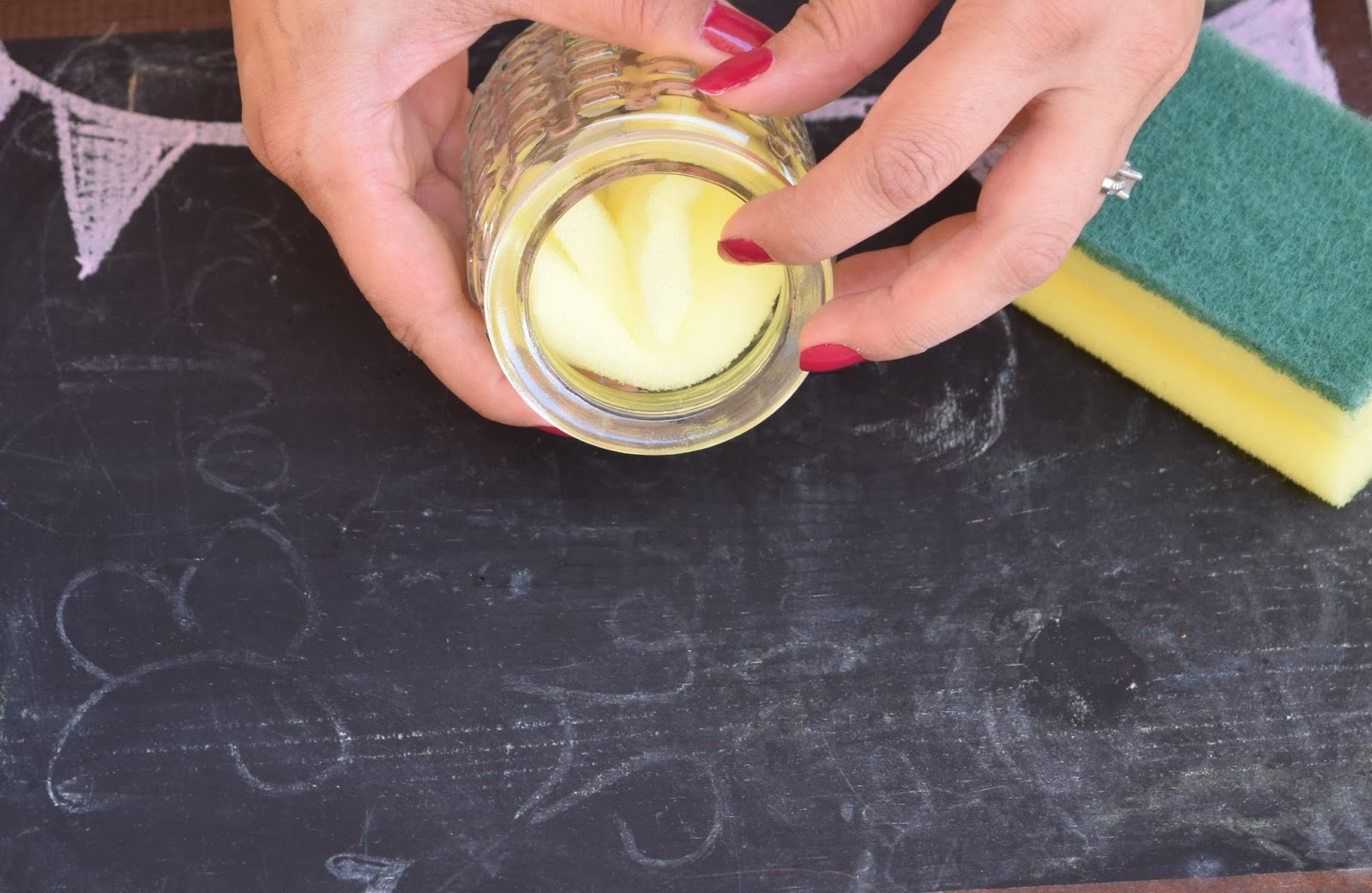 Laughing Without An Accent DIY NAIL POLISH REMOVER JAR WITH 1 DOLLAR