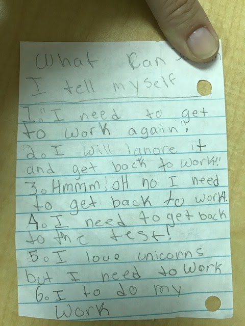 Identifying and Ignoring Distractions Lesson Plan - The Responsive