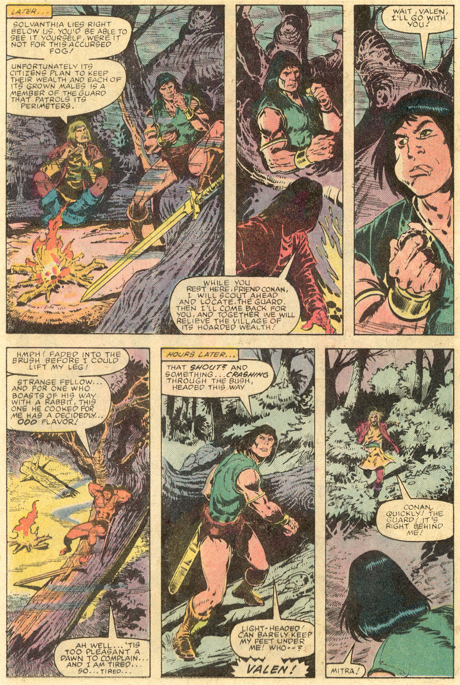 Read online Conan the Barbarian (1970) comic -  Issue #143 - 9