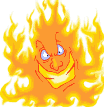 Gambar Animasi Bergerak Api Lilin Tungku debus 