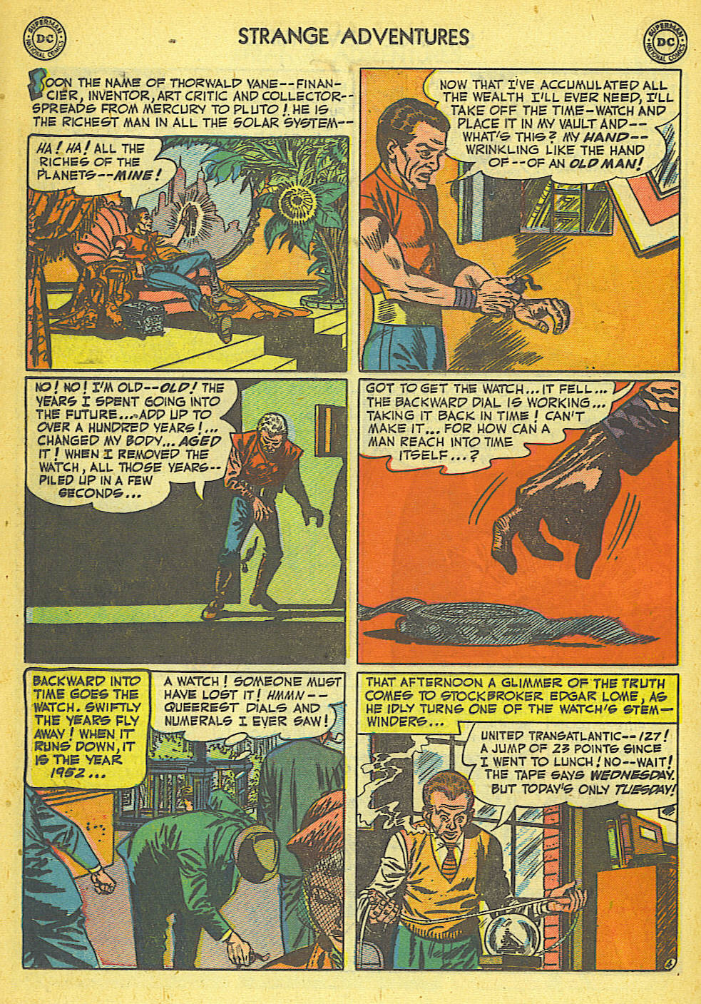 Read online Strange Adventures (1950) comic -  Issue #20 - 16
