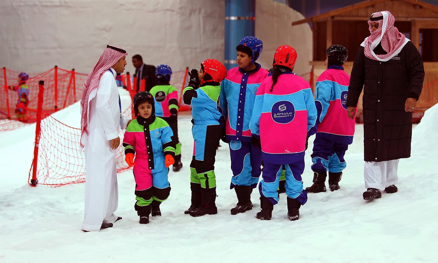Riyadh's Snow City : Winter is Here
