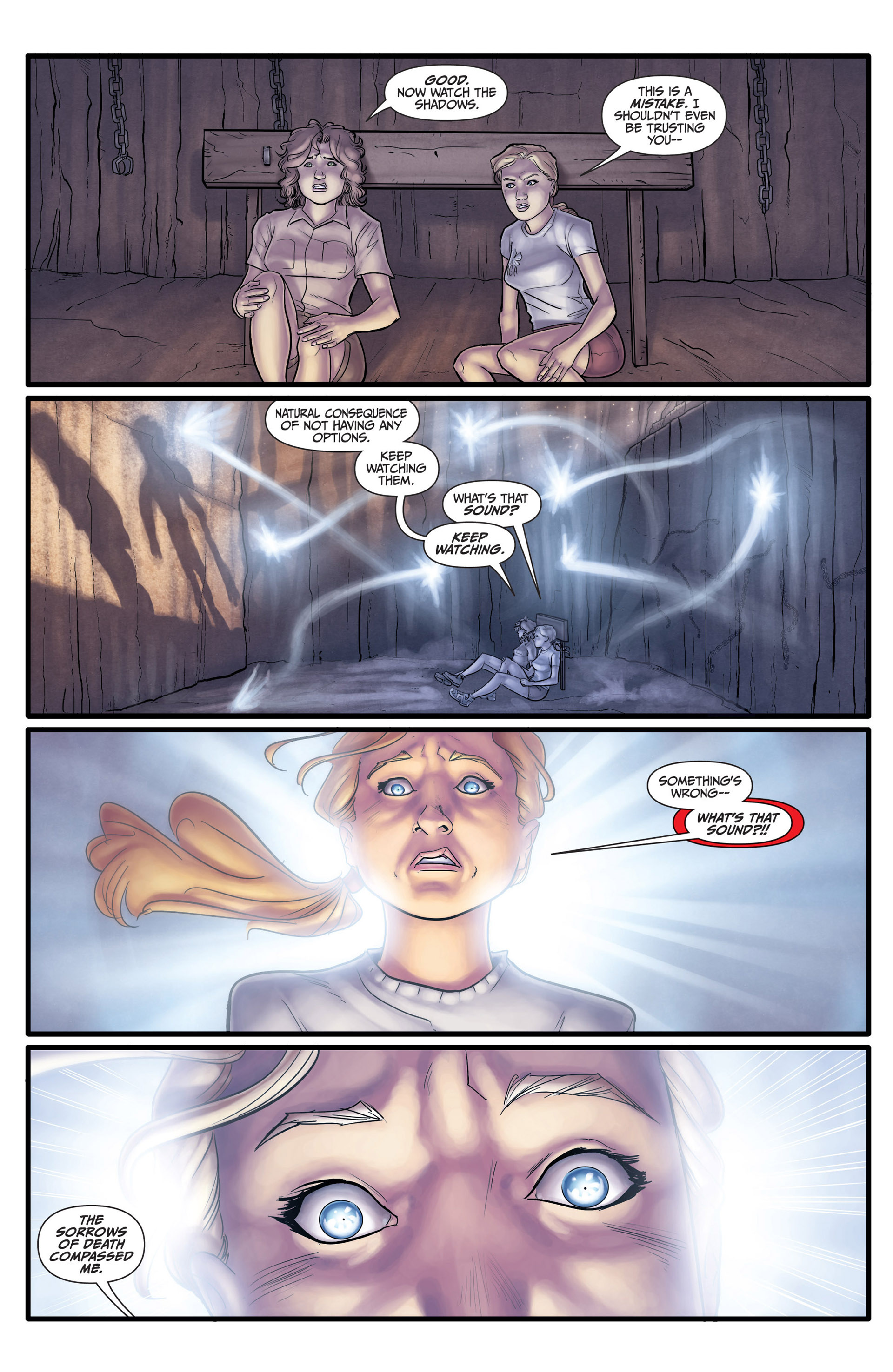 Read online Morning Glories comic -  Issue # _TPB 3 - 34