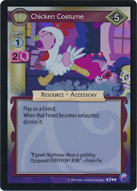 My Little Pony Chicken Costume Canterlot Nights CCG Card