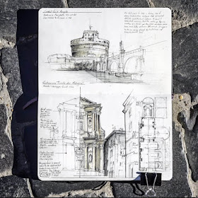 06-Near-the-Tiber-Rome-Jerome-Tryon-Moleskine-Book-with-Sketches-and-Notes-www-designstack-co