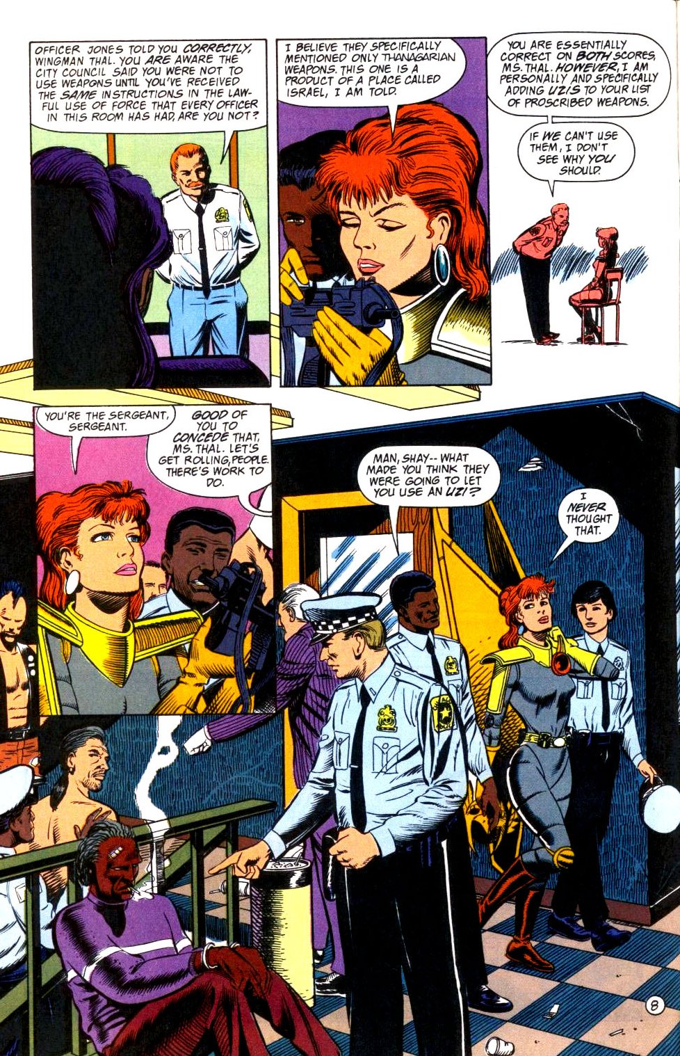 Read online Hawkworld (1990) comic -  Issue #4 - 9