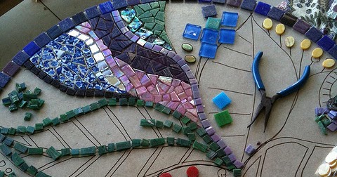 Landhaus Blog: Mosaiktisch selber machen: Anleitung mit ...