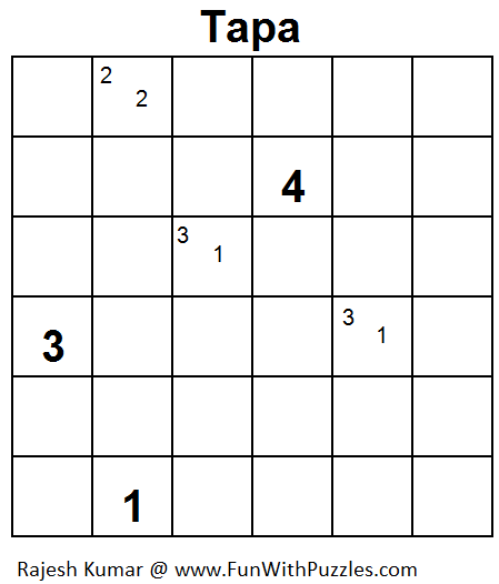 Tapa (Mini Puzzles Series #12)