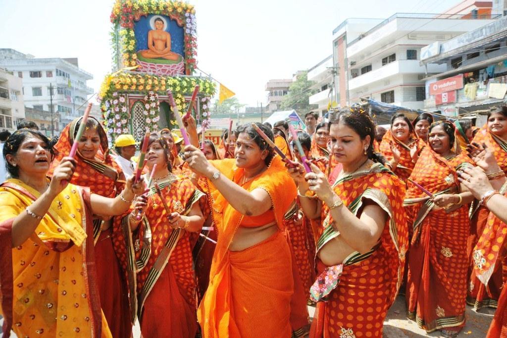 Image result for 1.	Mahavir Jayanti, one of the most auspicious festivals in Jain community
