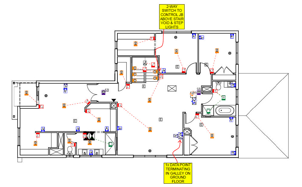 ELECTRICAL PLANS - Building the Charlton by Porter Davis