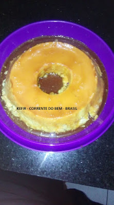 PUDIM DE IOGURTE DE KEFIR PUDIM DE IOGURTE DE KEFIR