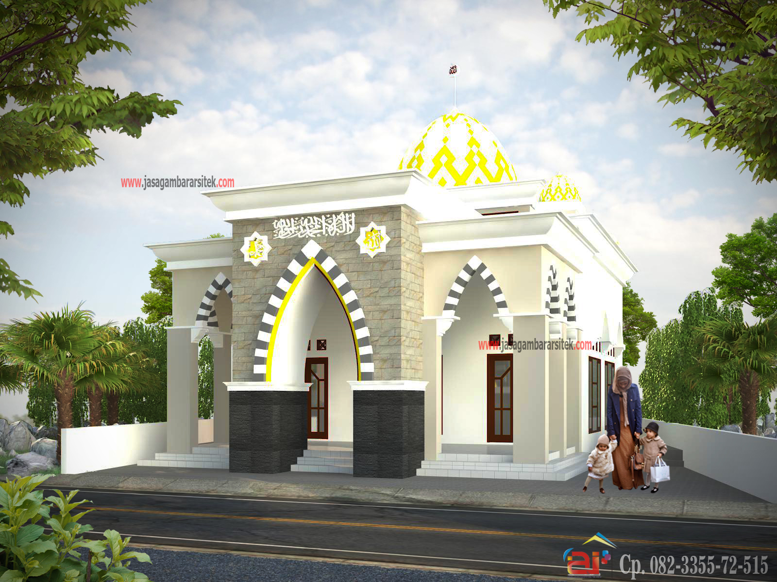 Masjid Minimalis 2016  Layanan Jasa Gambar Arsitek