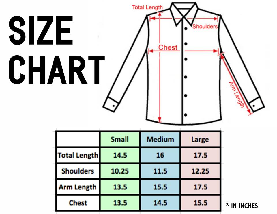 Michi Size Chart