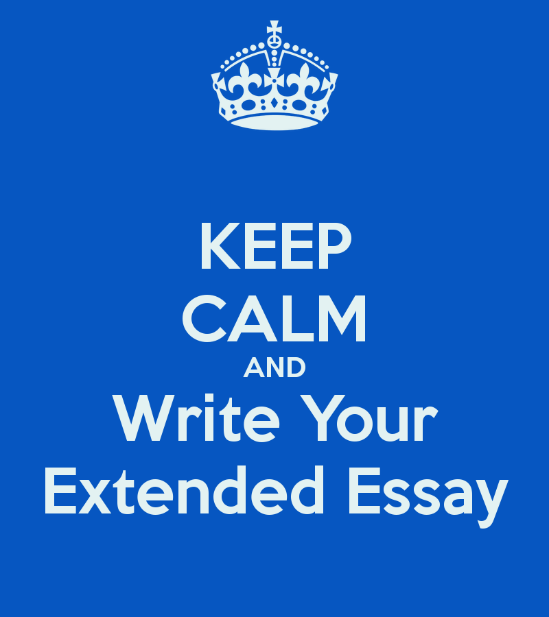 Extended essay ib help