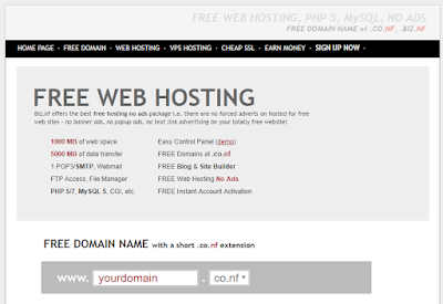 Daftar situs penyedia domain Gratis - Kampuscloud
