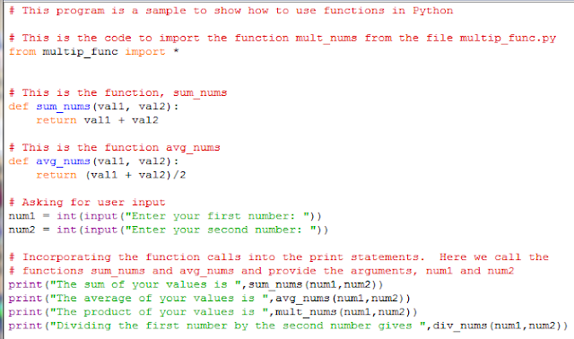 Python Advanced #2 - Functions