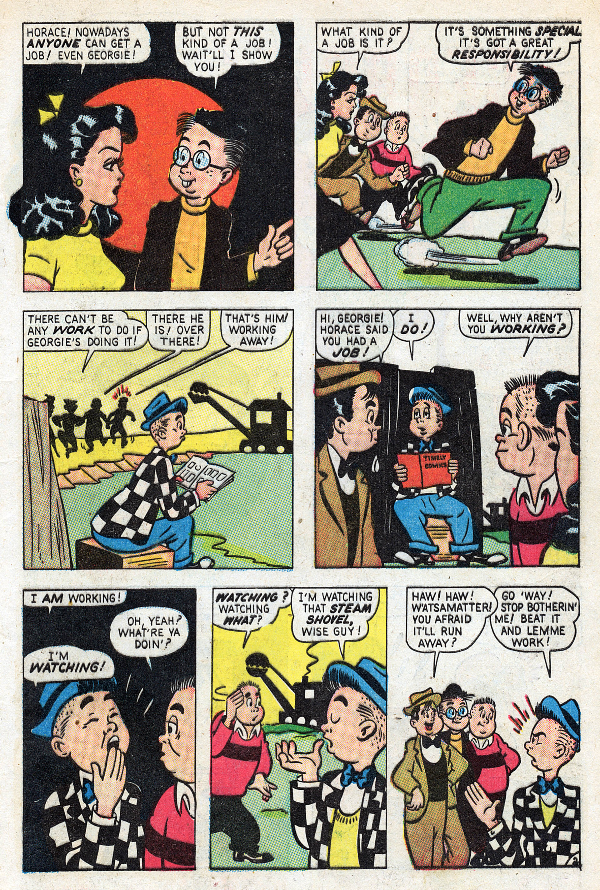 Read online Georgie Comics (1945) comic -  Issue #18 - 13