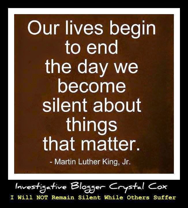 Investigative Blogger Reverend Crystal Cox Jackson Investigative Blogger Reverend Crystal Cox Jackson