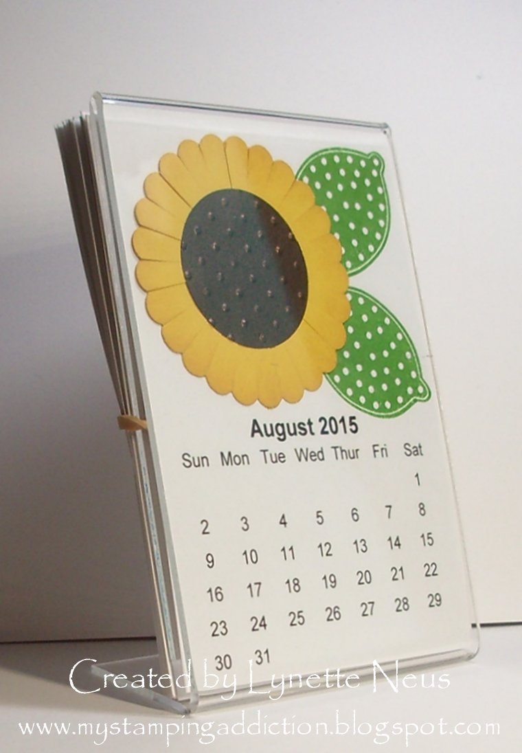 My Stamping Addiction Calendars