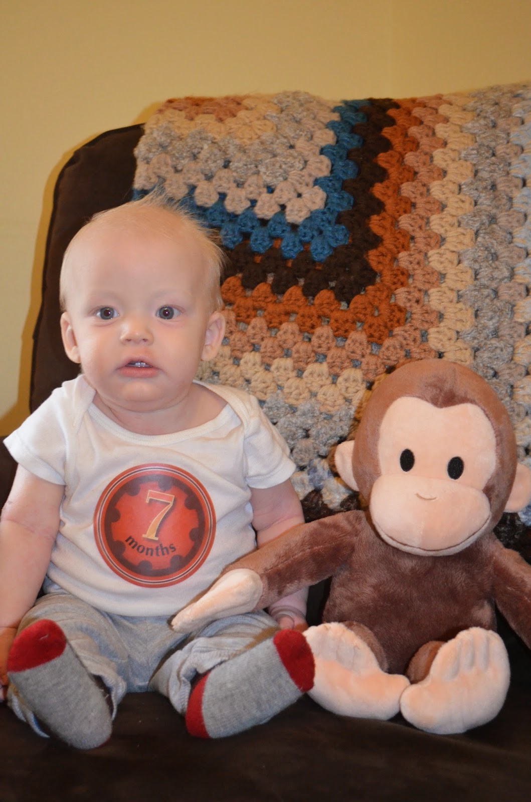 Beckham at 7 months.