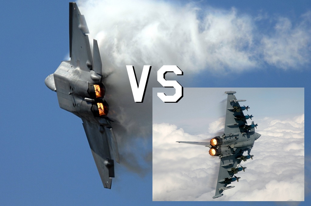 F22 Gegen Eurofighter