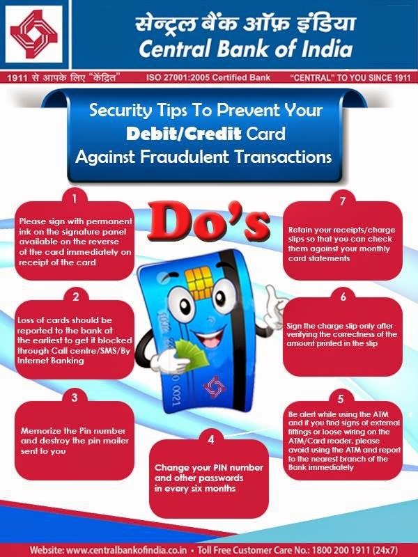7 Security Tips To Prevent Debit/Credit Card in Fraudulent Transactions