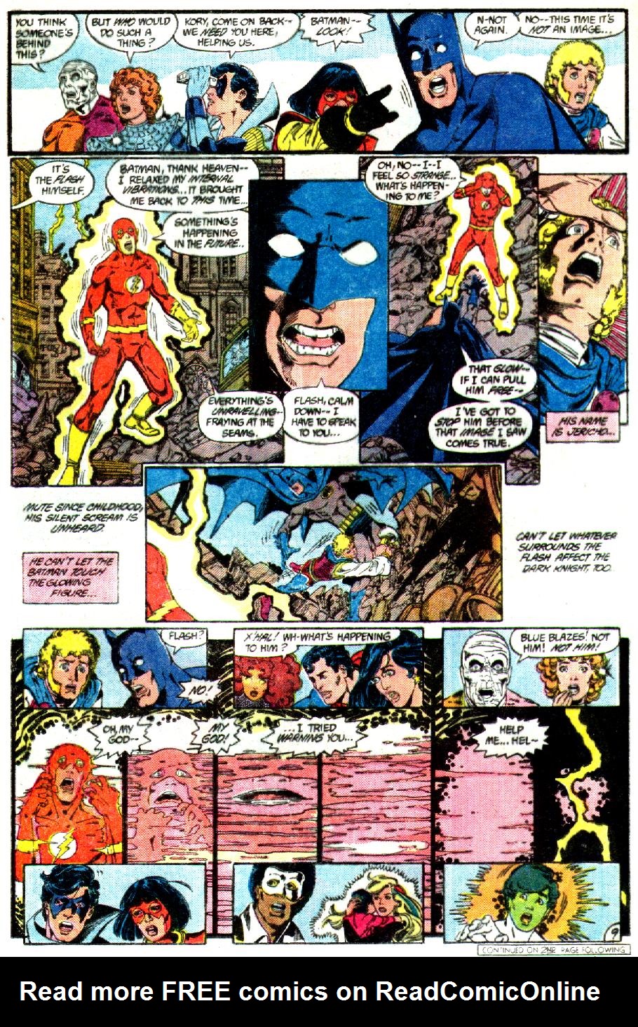 Read online Crisis on Infinite Earths (1985) comic -  Issue #3 - 10