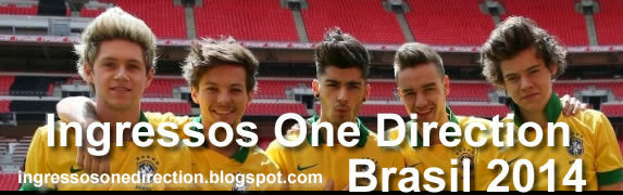 1D One Direction no Brasil São Paulo