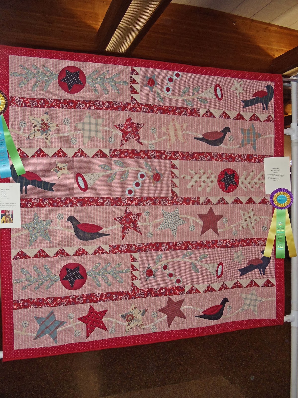 Kim's Big Quilting Adventure At the Quilt Show