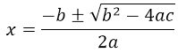 Programming Algorithms: C++ Program to Solve the Quadratic Equation