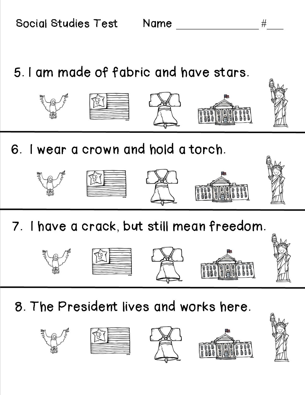 American+Symbols+41 - Social Studies For Kindergarten