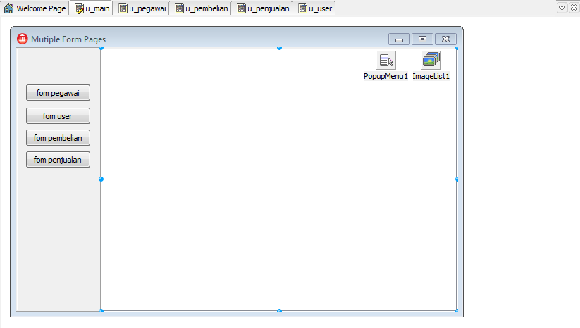 Membuat Multiform Tab ~ Perpustakaan Coding Delphi