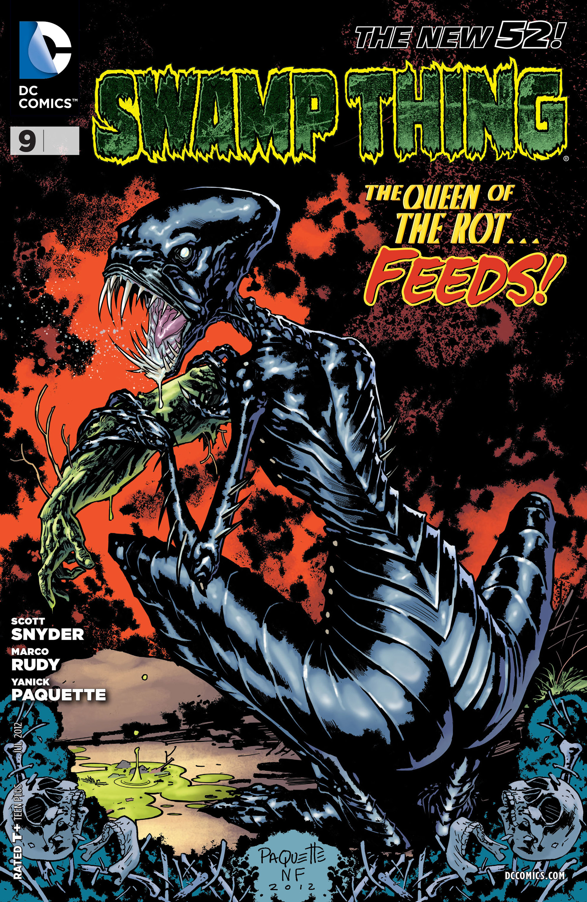 Read online Swamp Thing (2011) comic -  Issue #9 - 1