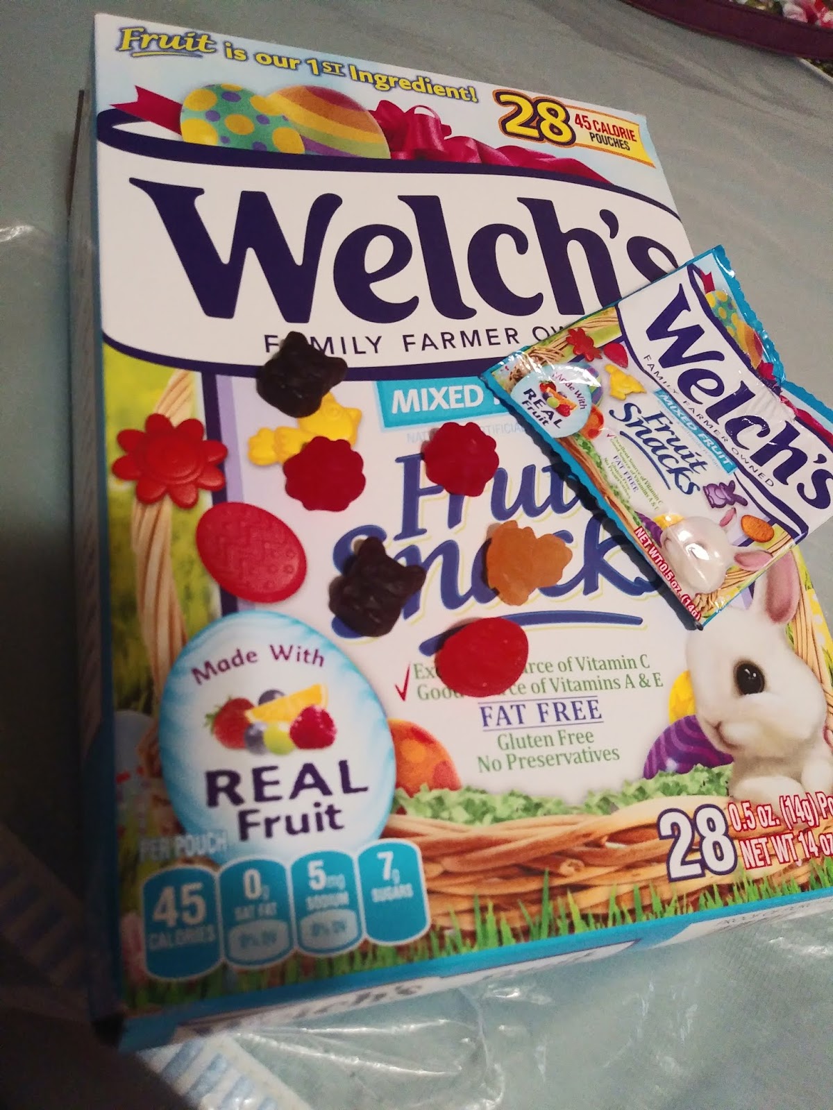 Welch\'s Easter Fruit Snacks Debrasworld