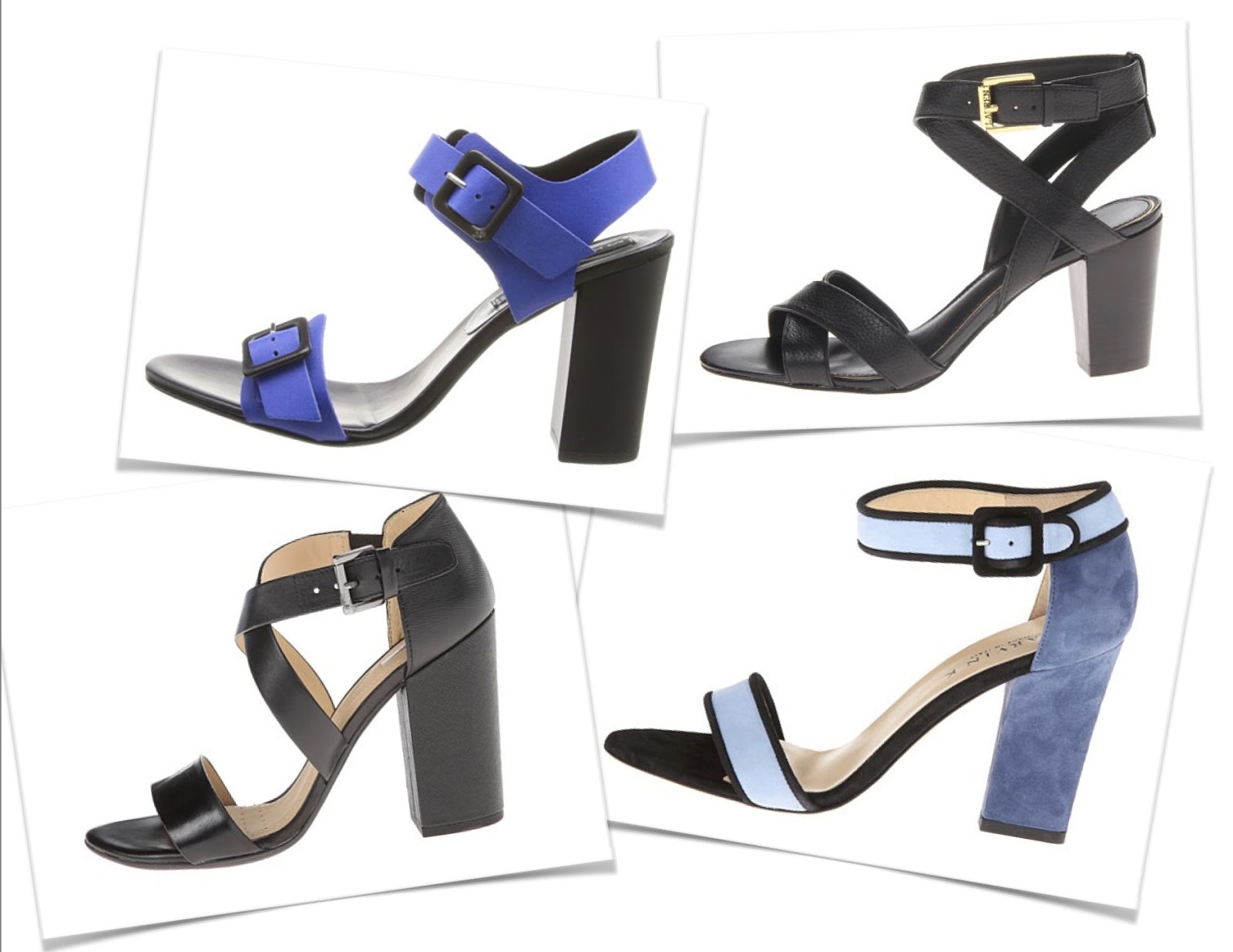 Jo in Happiness: Current obsession: Block heel sandals
