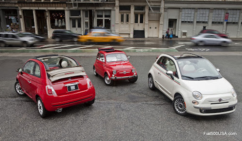Fiat 500 Old and New