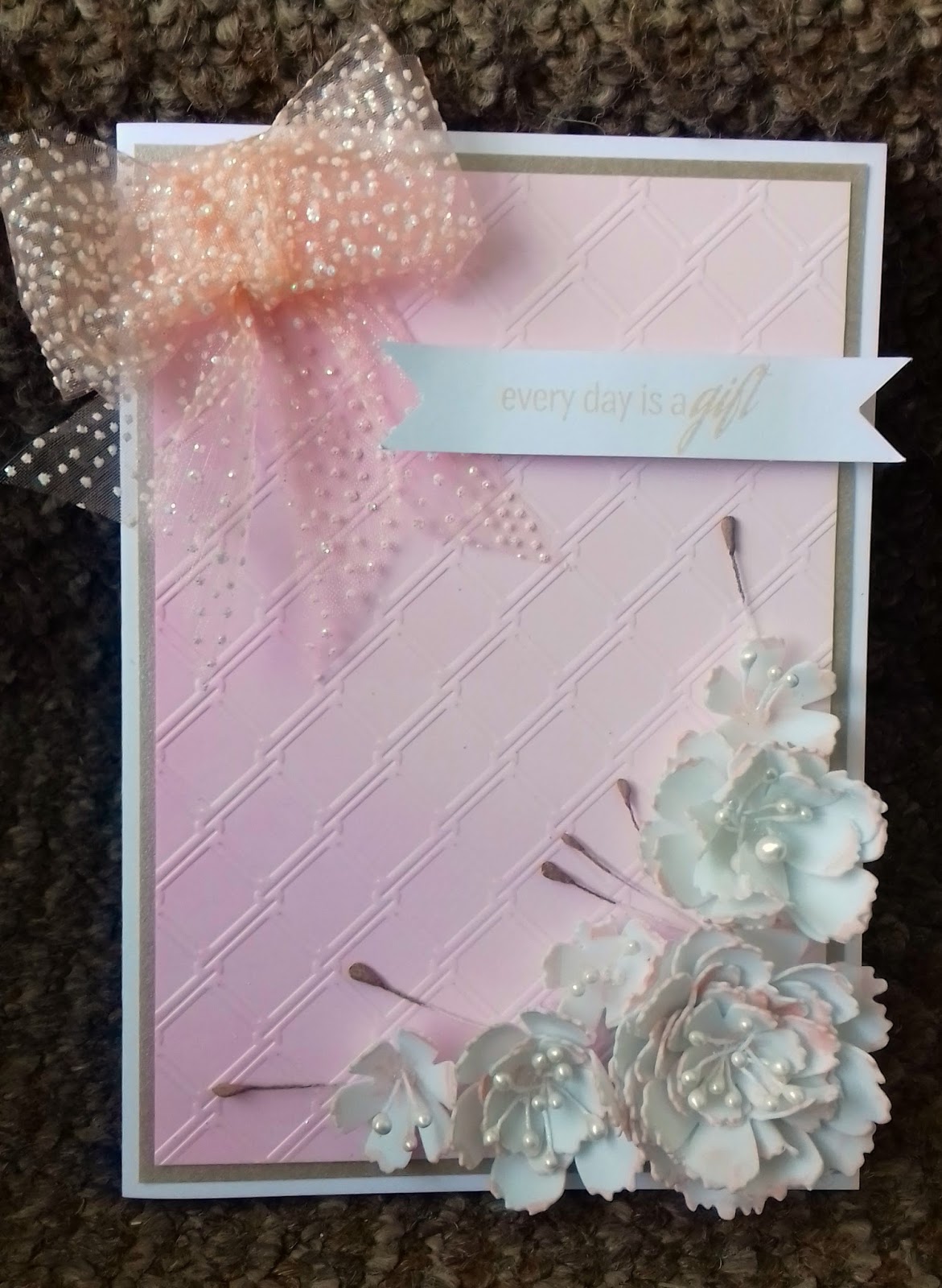 Home is where the craft is..... New Fleurs Flower Forming Foam DT